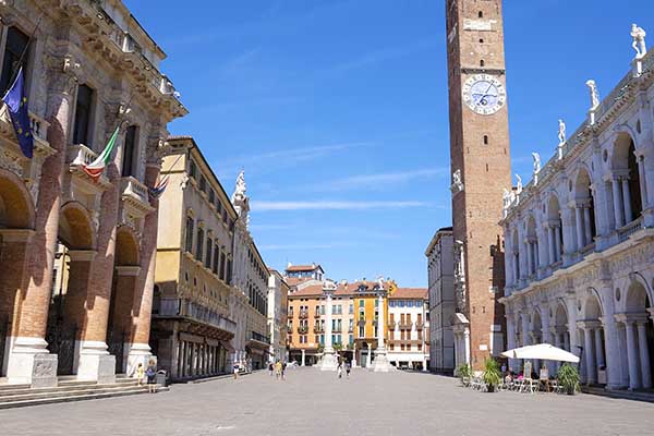 Vicenza vanaf Venetië
